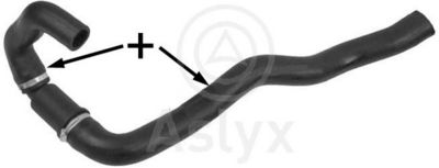 Трубка нагнетаемого воздуха Aslyx AS-509681 для RENAULT LOGAN