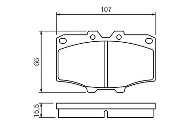 SET PLACUTE FRANA FRANA DISC BOSCH 0986468520 4