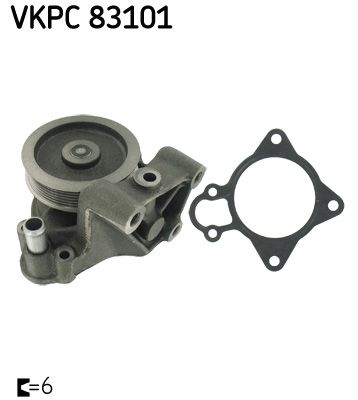 Water Pump, engine cooling VKPC 83101