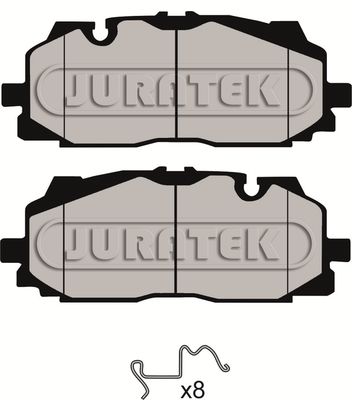 Brake Pad Set JURATEK JCP8163