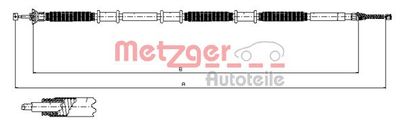 Тросик, cтояночный тормоз METZGER 12.0734 для FIAT DOBLO