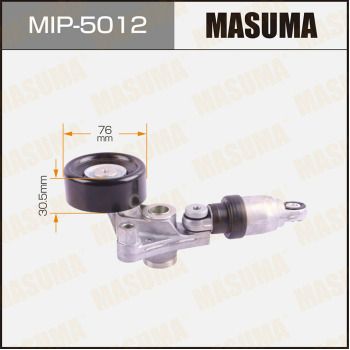 Натяжитель ремня, клиновой зубча MASUMA MIP-5012 для HONDA CROSSTOUR