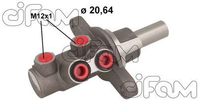 CIFAM 202-1128 Ремкомплект тормозного цилиндра  для PEUGEOT  (Пежо 108)