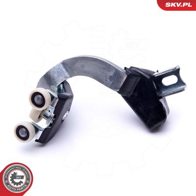 Ritinėlio kreiptuvas, atstumiamos durys