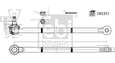FEBI BILSTEIN Lenkstange