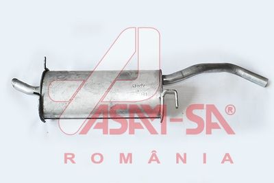 ASAM 28116 Глушитель выхлопных газов  для RENAULT MEGANE I Classic (LA0/1_) 1.6 i (LA0L)