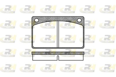 Bremsbelagsatz, Scheibenbremse