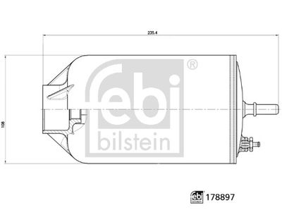 Топливный фильтр FEBI BILSTEIN 178897 для VW GRAND