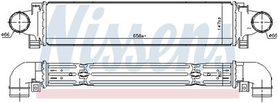 INTERCOOLER COMPRESOR NISSENS 96346 1
