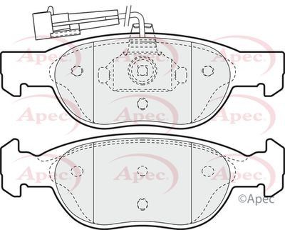 Brake Pad Set APEC PAD949