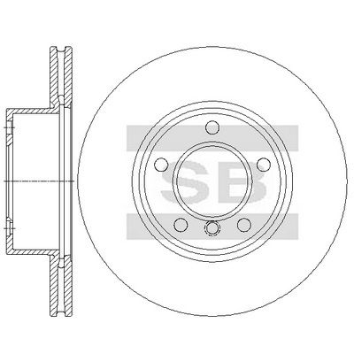 спирачен диск Hi-Q SD5220