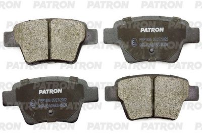 Комплект тормозных колодок, дисковый тормоз PATRON PBP1486 для CITROËN C4