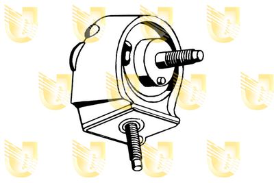 Подвеска, двигатель UNIGOM 396086 для RENAULT 21