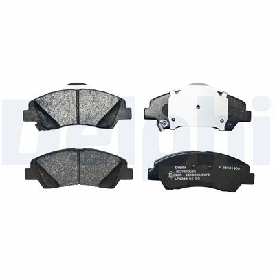 Remblokken set Voor , past: HYUNDAI I10 II, I10 III 1.0/1.0LPG/1.2 08.13-