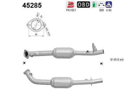 Katalizator AS 45285