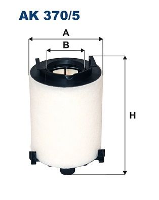 Vzduchový filtr FILTRON AK 370/5
