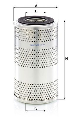 Hydraulisch filter (patroon) past: CASE IH 120 MAXXUM CLAAS 616, 617 ATZ, 656, 657, 696, 816, 826, 836 HITACHI LX120-3 INGERSOLL RAND P130WJD, P160WJD, P175WJD JOHN DEERE 1040, 1040F, 1040V