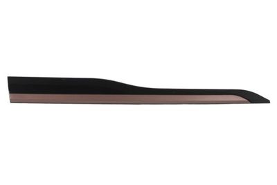 Garneerstroken for door Aan de voorkant Rechts (bovenste deel, zwart, (EN) with a gold strip, R-Dynamic) past: LAND ROVER RANGE ROVER VELAR L560 02.17-