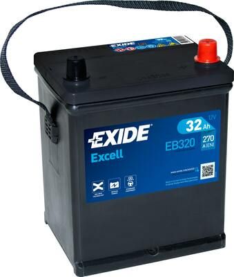 Стартерная аккумуляторная батарея EXIDE EB320 для PEUGEOT 106