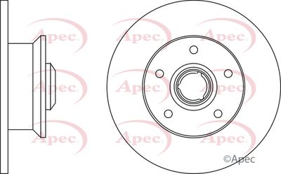 Brake Disc APEC DSK224