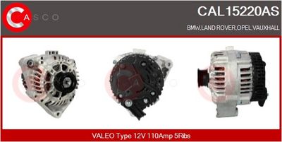 GENERATOR / ALTERNATOR CASCO CAL15220AS
