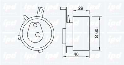 ROLA INTINZATOR CUREA DISTRIBUTIE IPD 140771 1