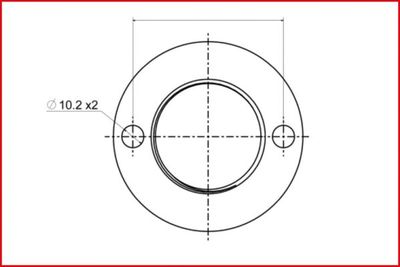 ACHSMUTTERSCHLüSSEL KS TOOLS 4604450 6