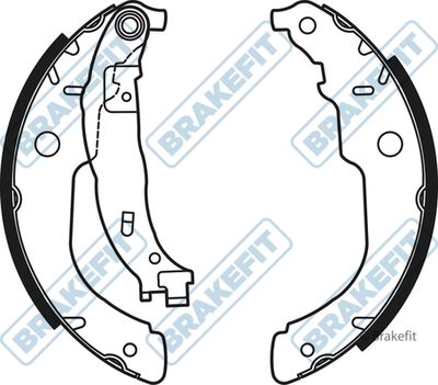 APEC Brake Shoe Set BSH1052