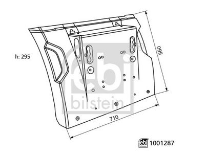 Skærm FEBI BILSTEIN 1001287