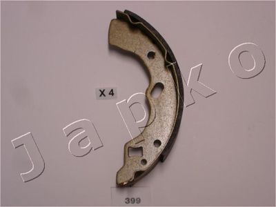 JAPKO 55399 Ремкомплект барабанных колодок  для MAZDA 121 II (DB) 1.3 i 16V