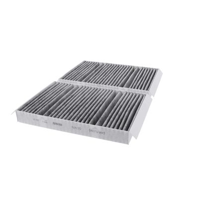 Cabinefilter met actieve kool