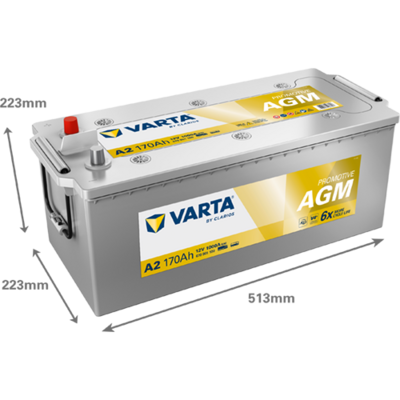 Štartovacia batéria VARTA 670901100K182