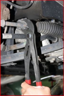 Ks Tools - Kliešte na vodné čerpadlá s prestavovaním pomocou tlačidla 415mm