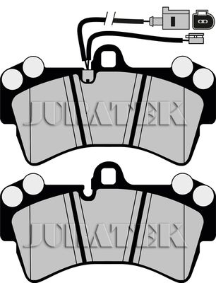 Brake Pad Set JURATEK JCP1626