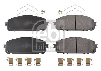 Bromsbeläggssats, skivbroms FEBI BILSTEIN 170624