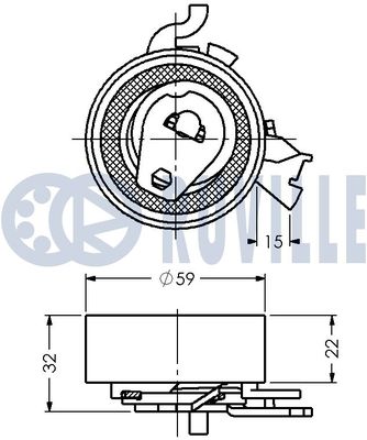 ROLA INTINZATOR CUREA DISTRIBUTIE RUVILLE 540523 1