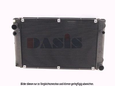 Радиатор, охлаждение двигателя AKS DASIS 170040N для PORSCHE 924