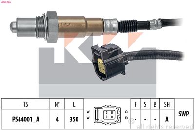 Sonda lambda KW 498 236