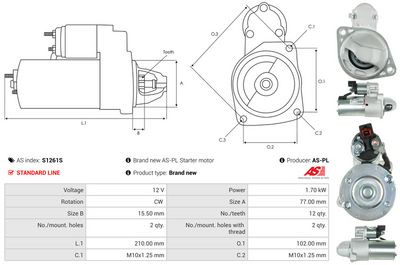 STARTER AS-PL S1261S 4