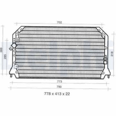 KONDENSATOR KLIMAANLAGE