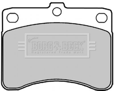Комплект тормозных колодок, дисковый тормоз BORG & BECK BBP1547 для DAIHATSU HIJET