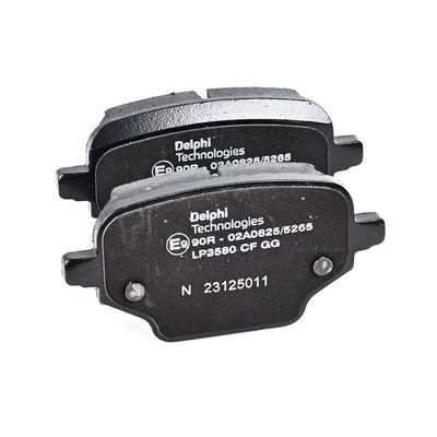 BREMSBELAGSATZ SCHEIBENBREMSE DELPHI LP3580 27