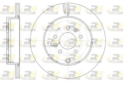 Тормозной диск ROADHOUSE 61402.10 для MAZDA CX-7