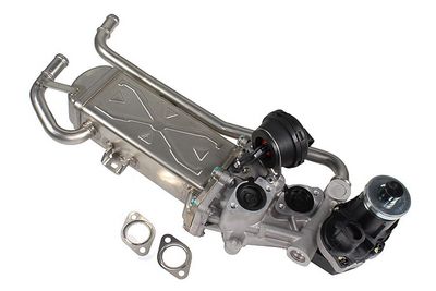 EGR-klep (module met radiator) past: AUDI A1, A3  SEAT IBIZA IV, IBIZA IV SC, IBIZA IV ST, TOLEDO IV  SKODA FABIA II, RAPID, ROOMSTER, ROOMSTER PRAKTIK  VW POLO V 1.2D/1.6D/2.0D 08.04-12.19