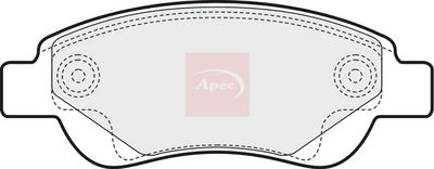 APEC Brake Pad Set, disc brake PAD1460