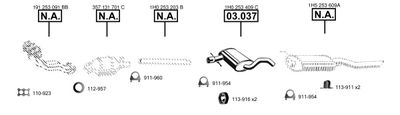 Изпускателна система ASMET VA036620