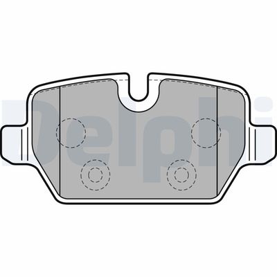 Brake Pad Set, disc brake LP2247