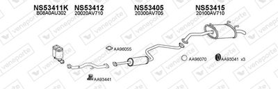 SISTEM DE ESAPAMENT VENEPORTE 530110