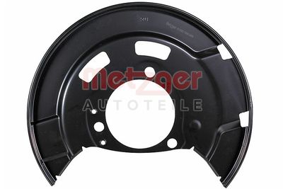 Panel rozbryzgiwujący, tarcza hamulcowa METZGER AUTOTEILE 6115583