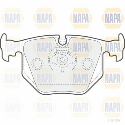 Brake Pad Set NAPA PBP7346